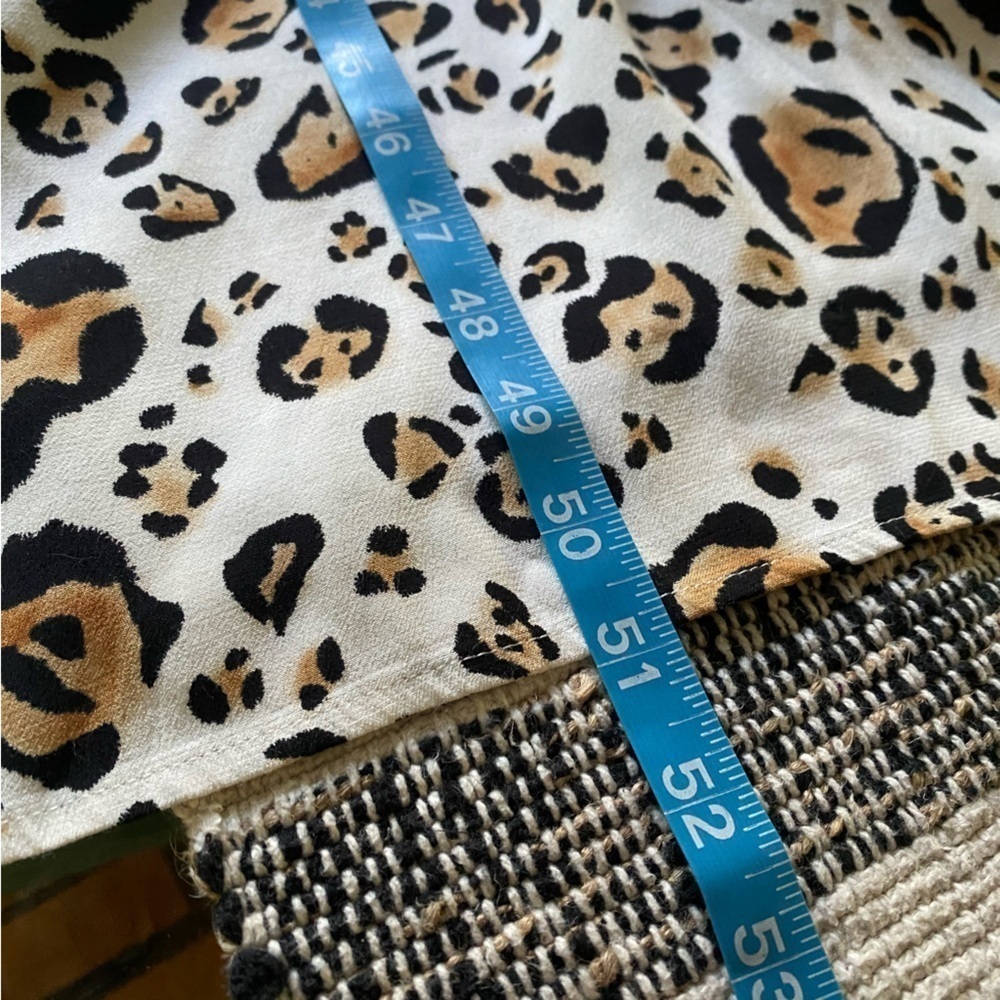 Anthropologie Corey Lynn Calter Leopard Print Arabella Midi Dress XS - Picture 14 of 16